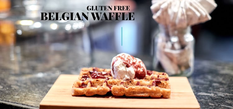 Gluten free belgian waffle